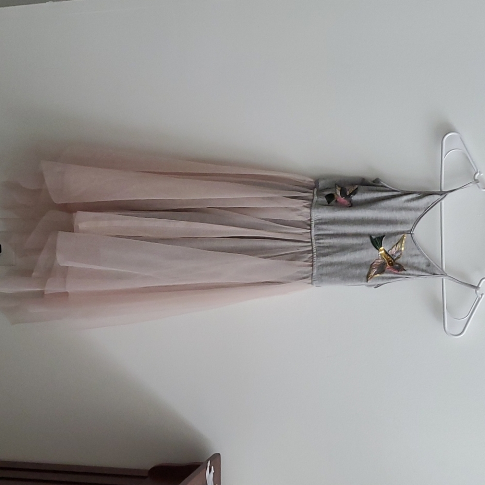 tule and sequins summer dress